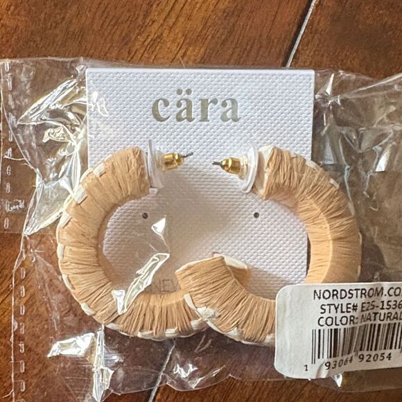 Cara Ny Jewelry - Cara Natural Hoop Earrings